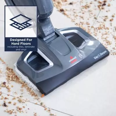 Bissell Vac & Steam Steam mop 1,35 L 1600 W Bleu, Titane