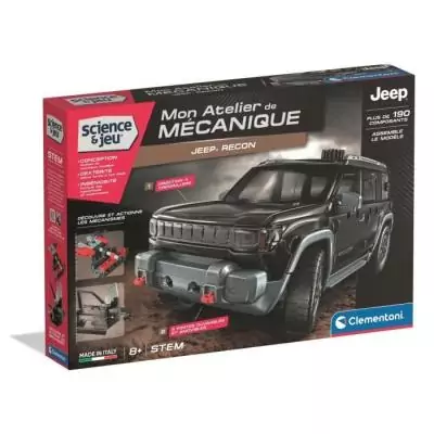Figurine Miniature Robot Jeep Recon - Jouet de Collection