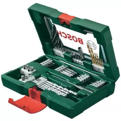 Coffret V-Line BOSCH: 48 Forets et Embouts TiN aimantés