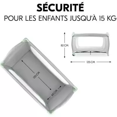 Lit de voyage Hauck Sleep N Play Go Plus - Compact et pratique Lit de voyage Hauck Sleep N Play Go Plus - Compact et pratique