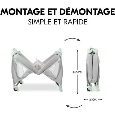 Lit de voyage Hauck Sleep N Play Go Plus - Compact et pratique Lit de voyage Hauck Sleep N Play Go Plus - Compact et pratique