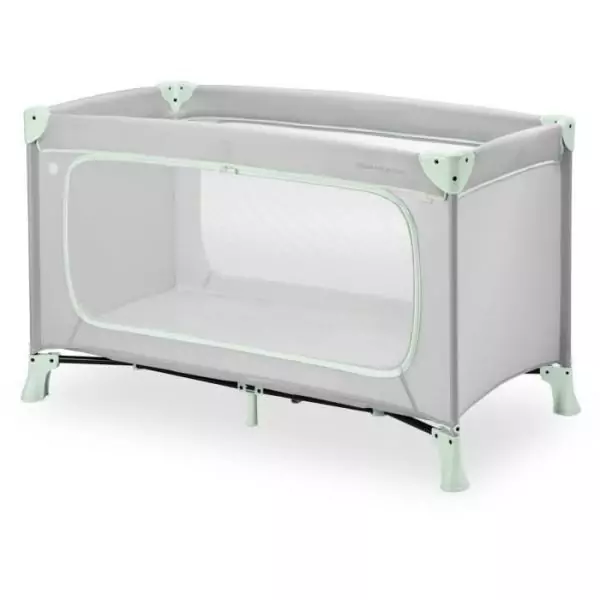 Lit de voyage - HAUCK - DREAM N PLAY PLUS - 60 x 120 cm - Des la naissance - Pliable - Dusty Mint