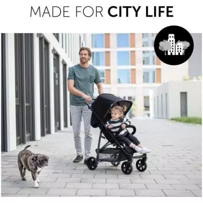 Poussette compacte Hauck Rapid 4 - 4 roues noire