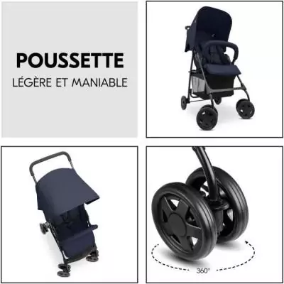 Poussette canne HAUCK SPORT - Compacte & confortable - Beige Poussette canne HAUCK SPORT - Compacte & confortable - Beige