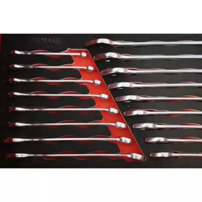 Module de clés mixtes Ultimate KS TOOLS - 17 clés de 6 à 22 mm