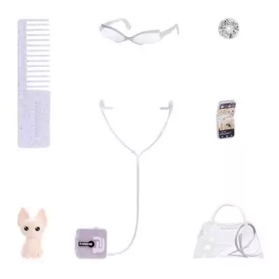 Poupée Rainbow High Sparkle & Shine - Blanc