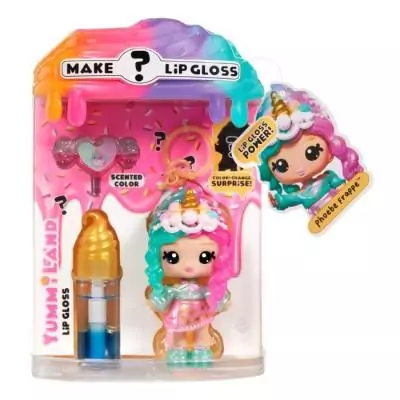 Yummiland Lip Gloss Doll - Combo Change de Couleur - Phoebe Frappe