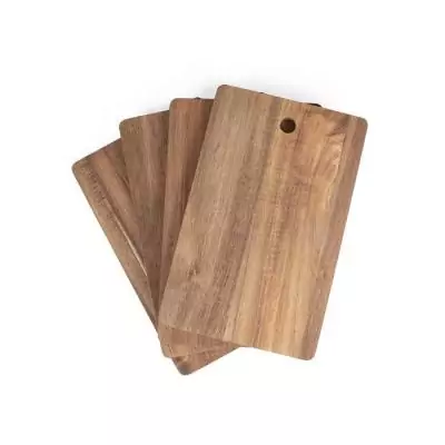 Ensemble 4 planches découper LIVOO Bois Acacia FSC