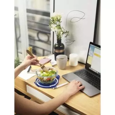 Lot de 3 Lunch Box Pyrex Cook & Go - Verre - Couvercle hermétique