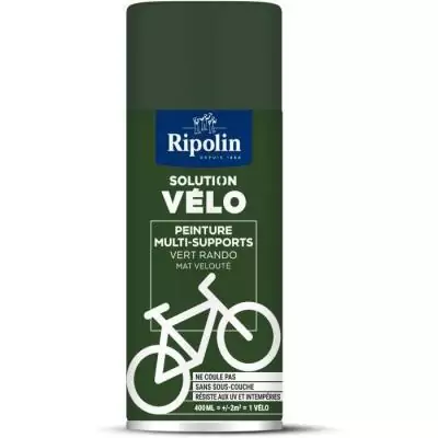 Peinture vélo RIPOLIN 0,4L - Vert rando mat