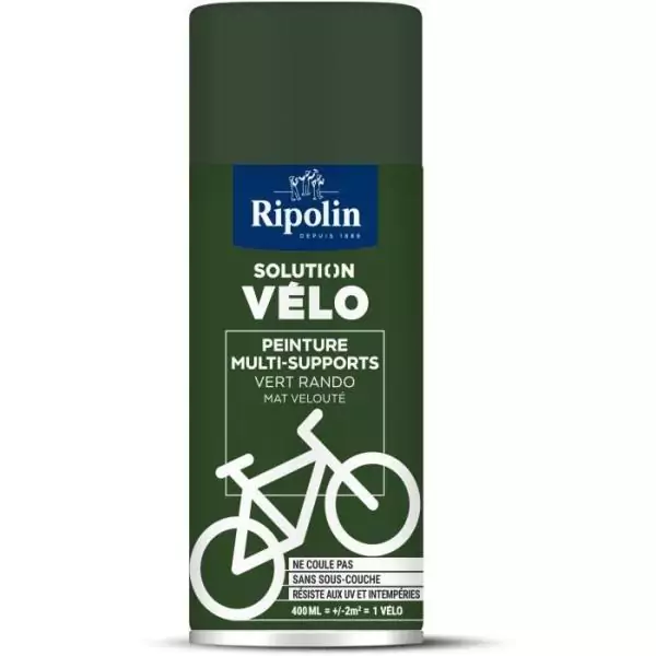 Solution vélo - RIPOLIN - 0,4 L - Vert rando mat