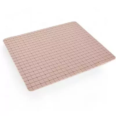 Tapis antidérapant baignoire/douche - Ultra utile - Rose - 40 x 60 cm