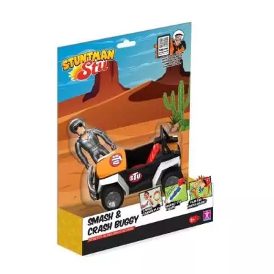 Figurine Miniature Crash Buggy Stuntman Stu - BANDAI