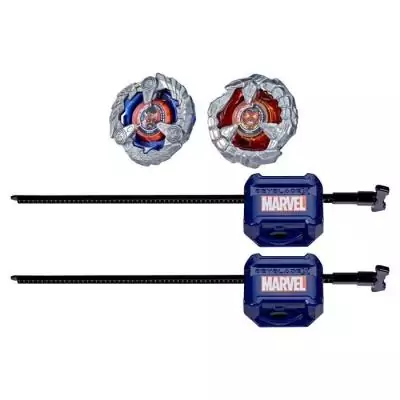 Pack Beyblade X: Captain America affronte Red Hulk!