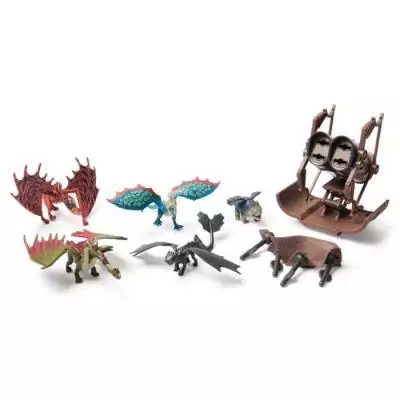 Coffret de Figurines Mini Dragons Movie - Collection à Collectionner