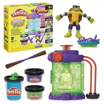 Coffret Play-Doh Tortues Ninja : Station de mutation, loisirs créatifs pour enfants Coffret Play-Doh Tortues Ninja : Station de mutation, loisirs créatifs pour enfants