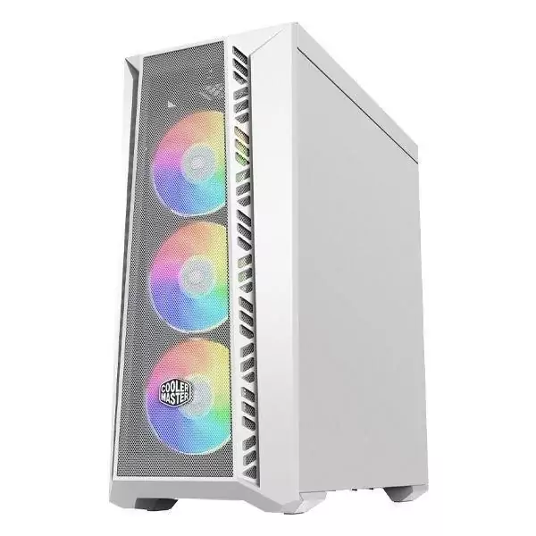 Boîtier PC - COOLER MASTER - MB520-WGNN-S00 - MASTER - BOX 520 Mesh White ARGB