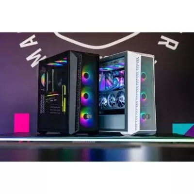 Boîtier PC Cooler Master MB520 Mesh Blanc ARGB