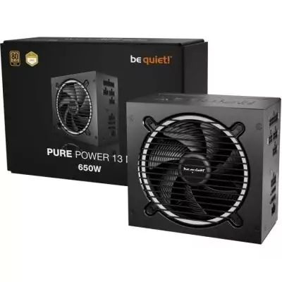 Alimentation PC BE QUIET! Pure Power 13 M 650W - Silencieuse et Efficace