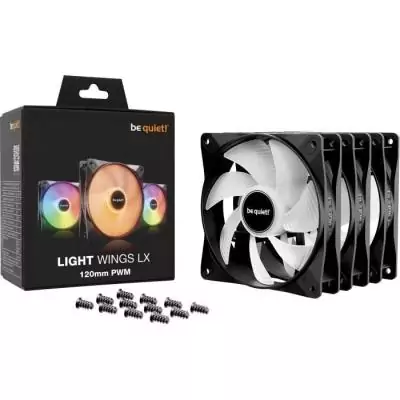 Ventilateur Boîtier BE QUIET! - Light Wings LX - Performant et Silencieux Ventilateur Boîtier BE QUIET! - Light Wings LX - Performant et Silencieux