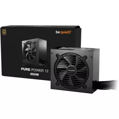 Alimentation PC Be Quiet! Pure Power 12 - 650W - Performances exceptionnelles
