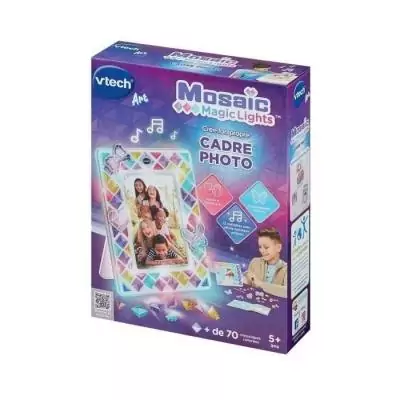 Cadre photo multicolore VTECH - Mosaic Magic Lights - Idéal pour créer des bougies magnifiques !