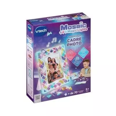 Cadre photo multicolore VTECH - Mosaic Magic Lights - Idéal pour créer des bougies magnifiques !