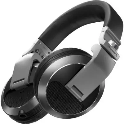 Casque DJ Pioneer DJ HDJ-X7-S Argent Étanche