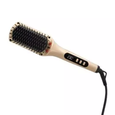 Brosse chauffante et lissante DEMELISS - 6 températures - Jusqu'à 230°C