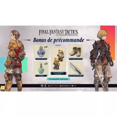 Un classique sur Nintendo Switch: FINAL FANTASY TACTICS - Les Chroniques d'Ivalice