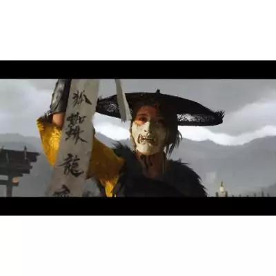 Jeu PS5 Ghost of Yotei: Explorez les mystères de la montagne.