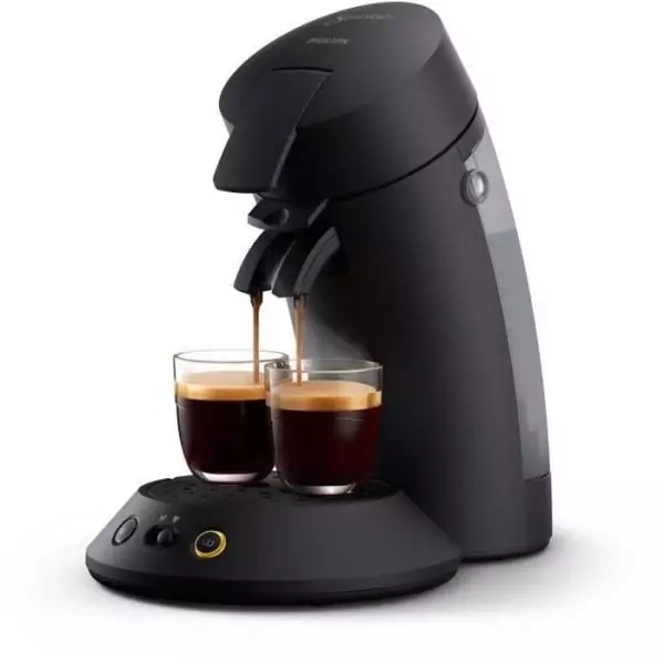 Cafetiere a dosette - PHILIPS - SENSEO - CSA210/61 - Original Plus - Noir intense