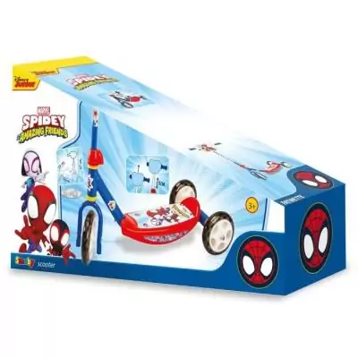 Trottinette enfant SMOBY Spidey Patinette 3R dès 3 ans