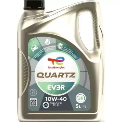 Huile moteur TotalEnergies Quartz EV3R 10W-40 - 5L