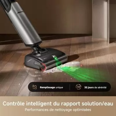 Aspirateur Balai Laveur MOVA X4 PLUS - Nettoyage Auto 100°C