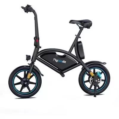 Draisienne électrique FLYBLADE: puissance et praticité en noir