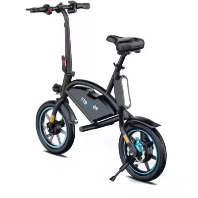 Draisienne électrique FLYBLADE: puissance et praticité en noir