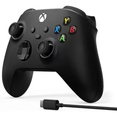 Manette de jeu Xbox sans fil + câble USB-C - Noir