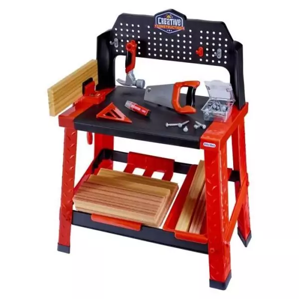 Little Tikes - Kit de Construction Créatif - Établi de Construction -Des 3 ans