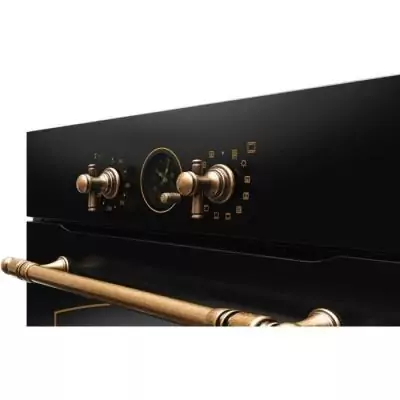 Four multifonction AMICA ED17319B RETRO Noir - 59,5 x 59,5 x 57 cm