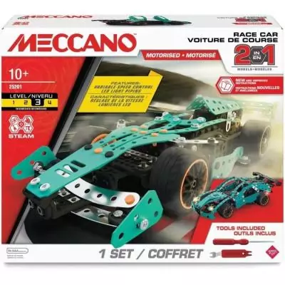 Construisez votre propre Formule 1 avec Meccano - 2 modèles