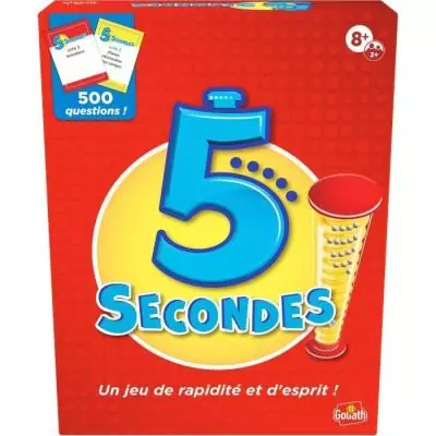 Défiez votre rapidité avec 5 secondes - GOLIATH - Dès 8 ans Défiez votre rapidité avec 5 secondes - GOLIATH - Dès 8 ans