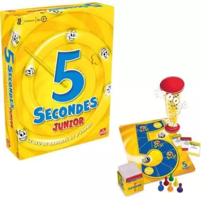 5 Secondes junior: jeu d'ambiance et de rapidité pour les 6 ans et plus 5 Secondes junior: jeu d'ambiance et de rapidité pour les 6 ans et plus