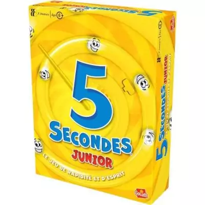 5 Secondes junior: jeu d'ambiance et de rapidité pour les 6 ans et plus 5 Secondes junior: jeu d'ambiance et de rapidité pour les 6 ans et plus