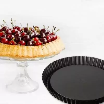 Ensemble Duo Moule à Tarte Renversée et Manqué à Charnière Dr. Oetker