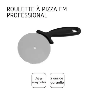 Ensemble professionnel pour pizza : plaques et roulette