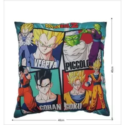 Coussin double face Dragon Ball Z - Microfibre - 40 x 40 cm