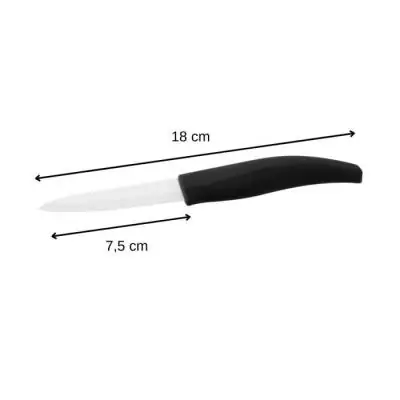 Lot de 2 couteaux céramique NIROSTA - 12,5 et 18 cm - Cuisine Lot de 2 couteaux céramique NIROSTA - 12,5 et 18 cm - Cuisine
