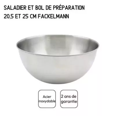 Ensemble 2 Saladiers & Couverts à Salade - FACKELMANN