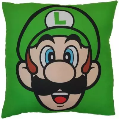 Coussin double face Mario Bros - Microfibre 40 x 40 cm